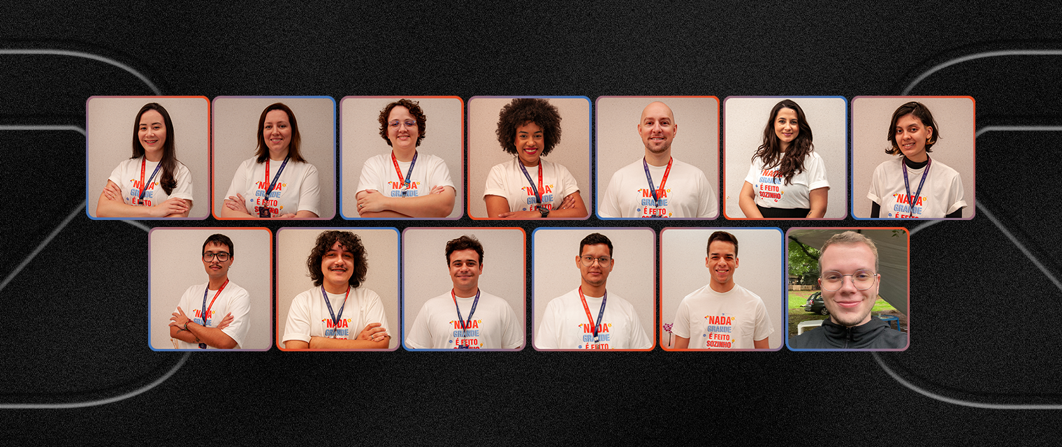 Equipe B7 Mídia reunida